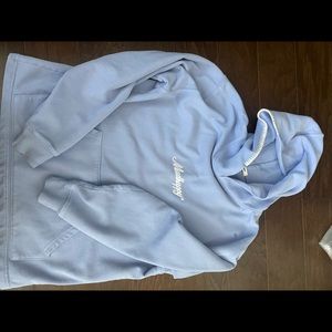 Mad happy baby blue sweatshirt